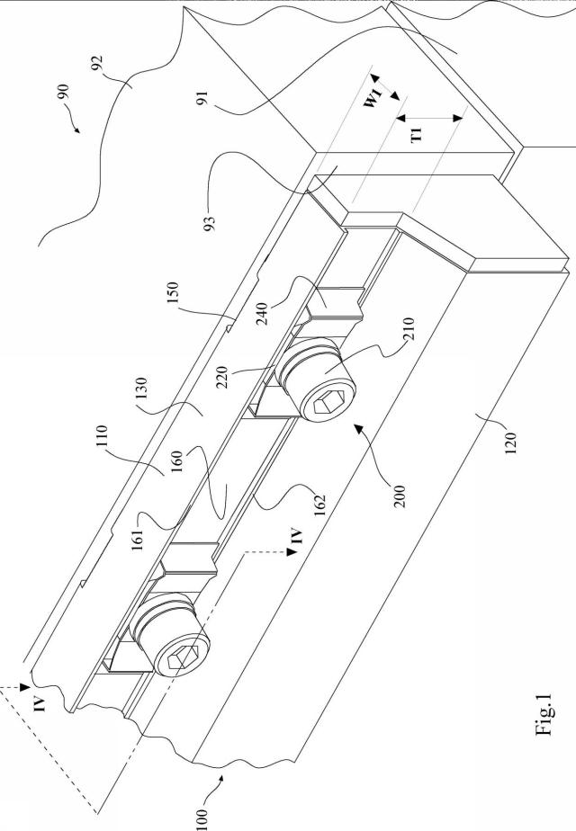 6909567-直線変位測定装置の取付け具 図000002