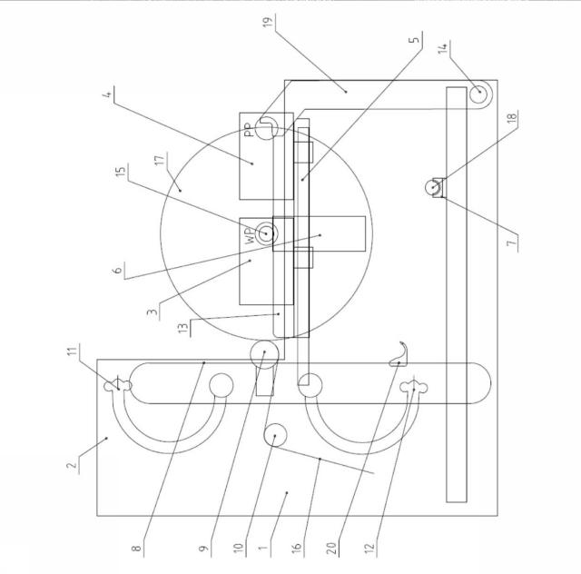 6918085-ウェブ状の材料を巻き取りかつ巻成体を交換するための装置および方法 図000002