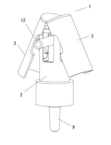 6918256-液体収納容器用縦型ポンプユニット 図000002