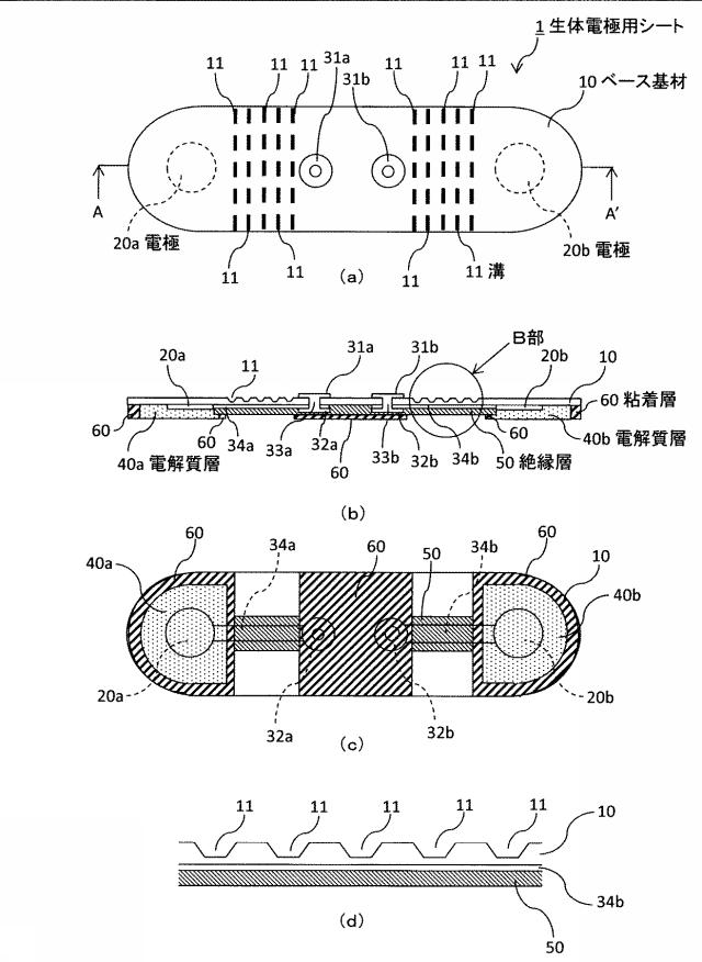 6976130-生体電極用シート 図000002