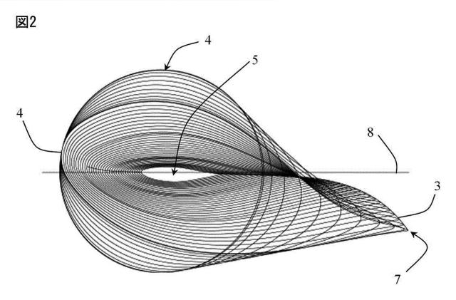 5749777-オフセットした負圧面側を持つ風力タービン 図000003