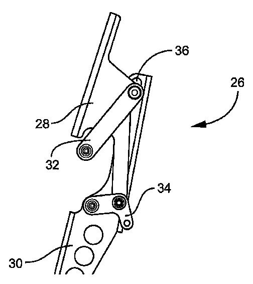 5922797-航空機座席用の調節可能なヘッドレスト 図000003