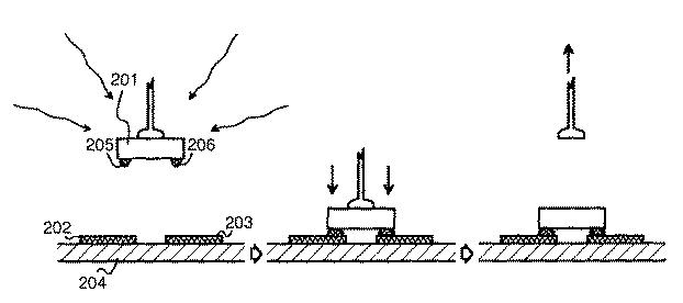 6038035-印刷導電性表面にチップを取り付ける方法及び装置 図000003