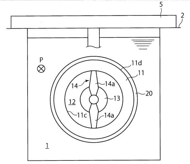 6054189-軸流水車発電装置 図000003