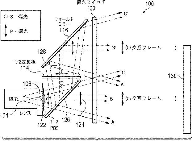 6168175-立体投影用の偏光変換システム 図000003