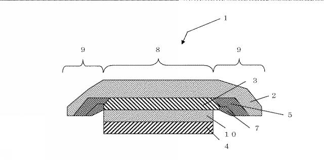 6192293-カバーガラス一体型タッチセンサとその製造方法、及びそれに用いる積層用シート 図000003