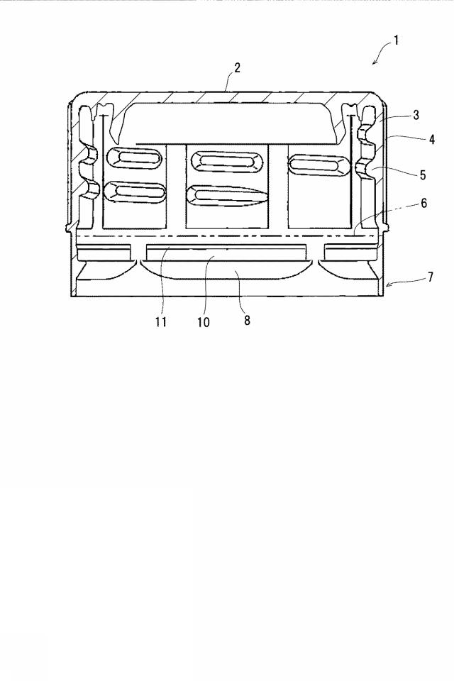 6204621-合成樹脂製キャップ及び容器 図000003