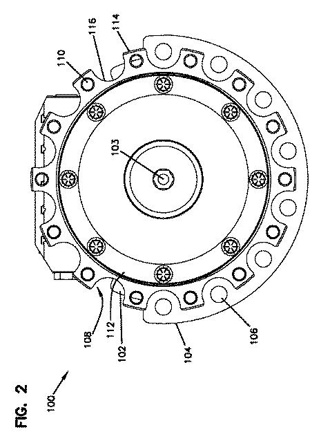 6214652-回転するブレーキ解放ピストンを備えたモータ及びブレーキの複合機構 図000003