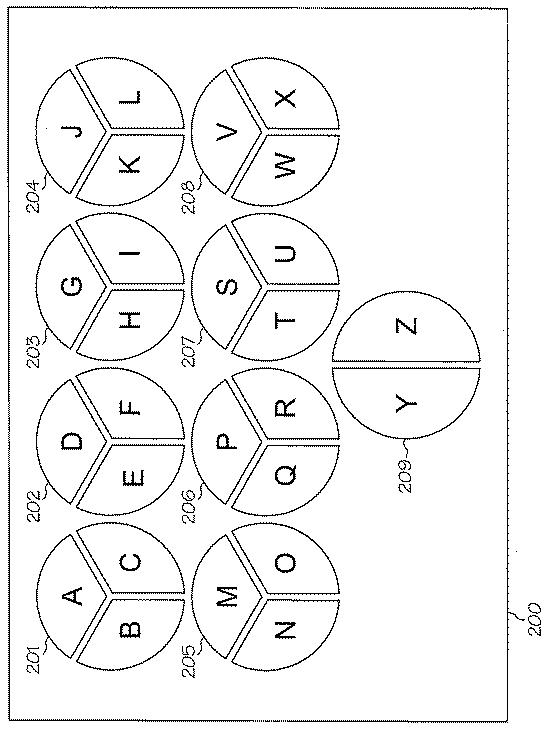 6242964-適応タッチスクリーンキーパッド上に表示される文字を拡大する方法 図000003