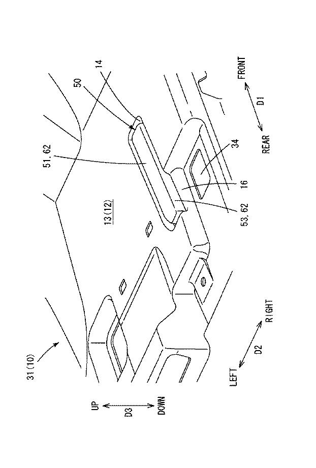 6250407-自動車用内装構造、及び、自動車内装用蓋部材 図000003