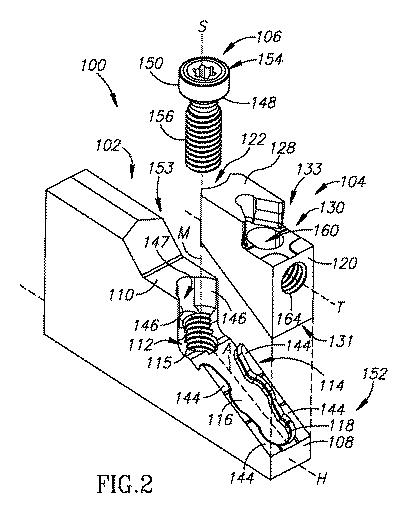 6352899-取り外し可能な工具ヘッドを備える切削工具組立体 図000003