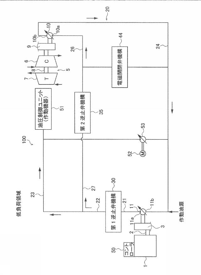 6409162-内燃機関の過給機余剰動力回収装置及び船舶 図000003