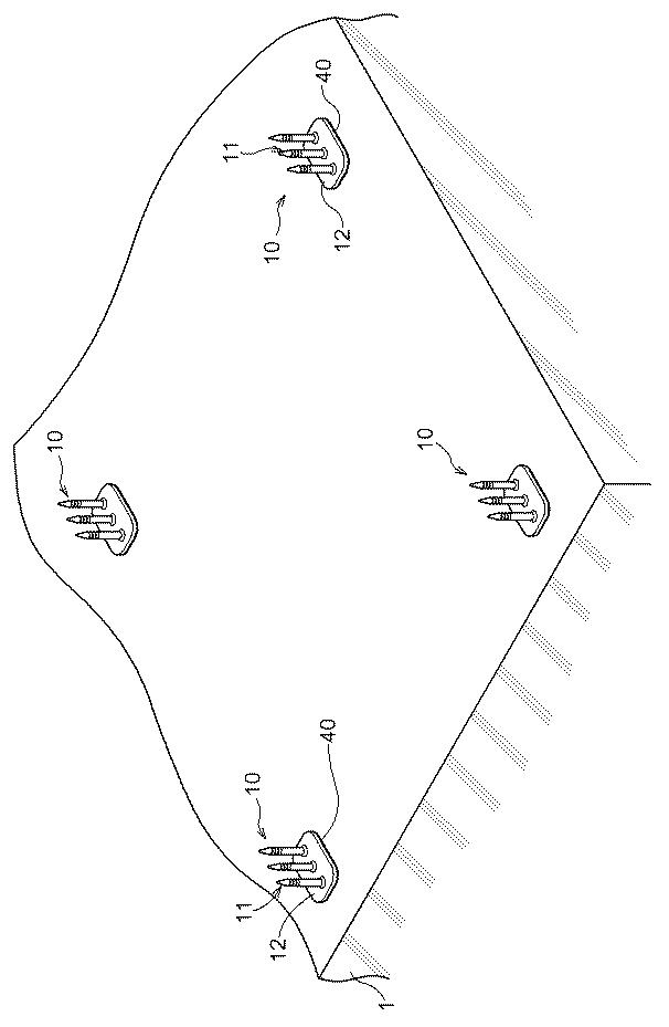 6420564-防水下地パネルの設置構造及びその設置方法 図000003