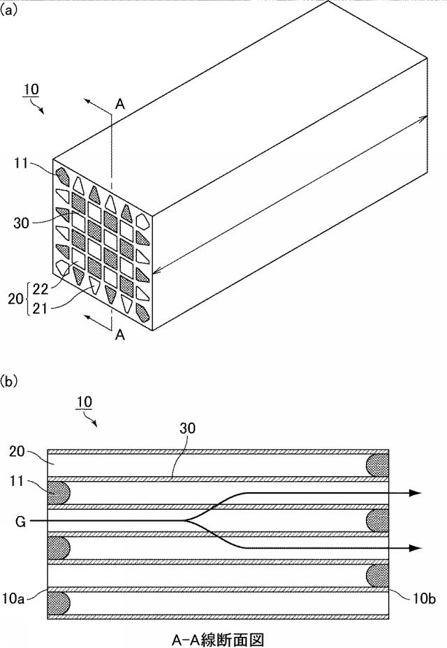 6434752-ハニカム焼成体、ハニカムフィルタ及びハニカム焼成体の製造方法 図000003