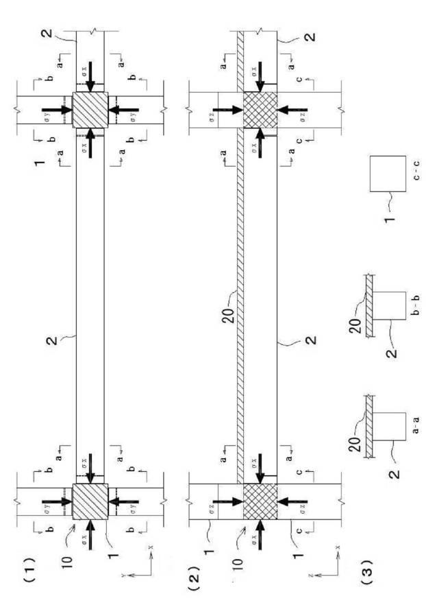 6644324-３軸圧縮柱梁接合部のプレストレス導入法 図000003