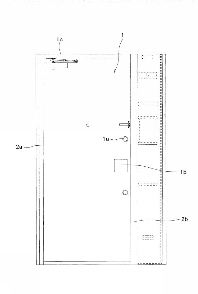 6735087-戸装置のエントランスパネルの取付け構造および取付け方法 図000003
