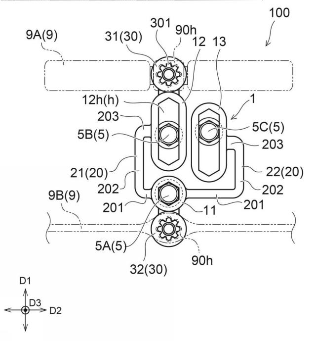 6770282-歯科矯正用インプラント装置に用いられるベース部材 図000003