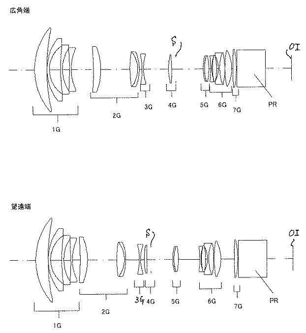 6784564-投射用ズームレンズおよび投射型画像表示装置 図000003