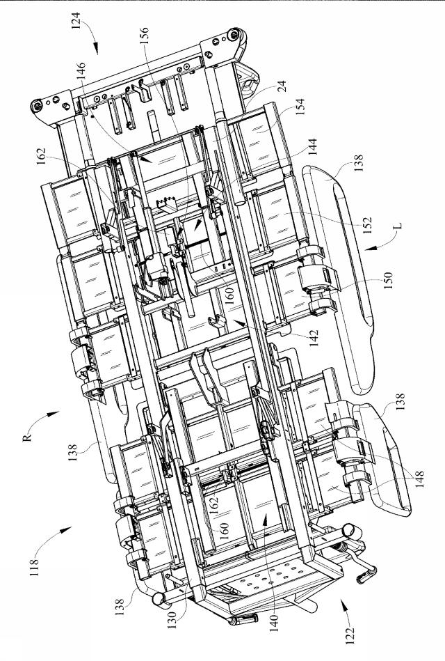 6787652-ベッド、使用者保持装置の幅を変更するシステム 図000003