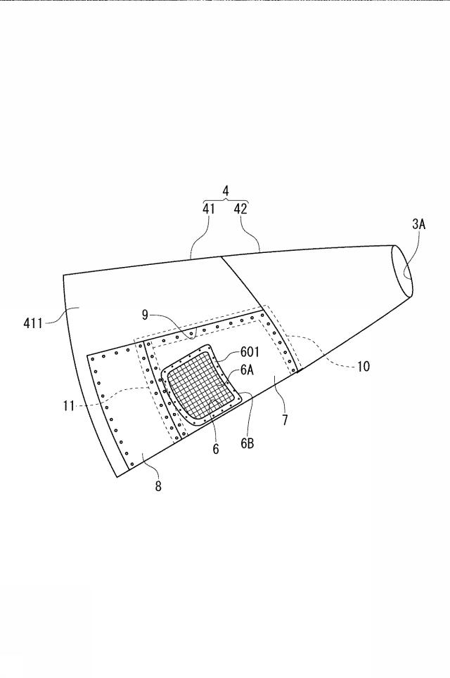 6830804-航空機用のファイアシール構造および航空機 図000003