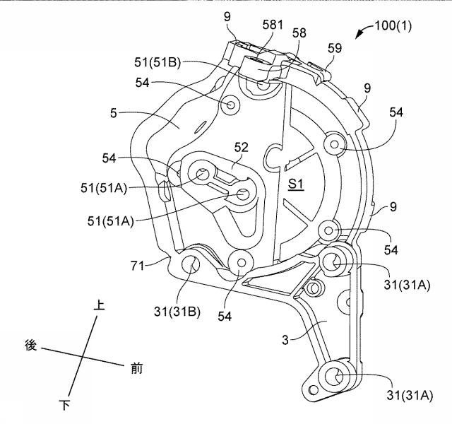 6837605-車両安全のための低剛性部を有するブラケットを含む自動車用の取付構造 図000003