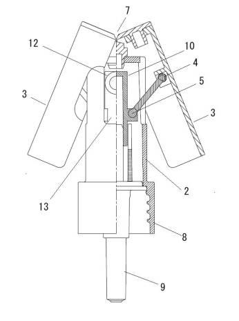 6918256-液体収納容器用縦型ポンプユニット 図000003