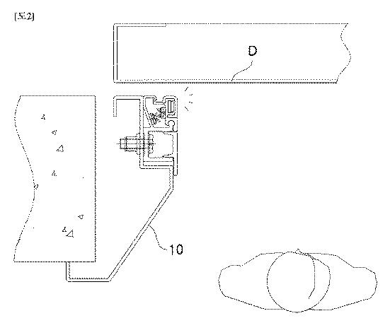 6969033-エレベータの手挟み防止用安全装置 図000003