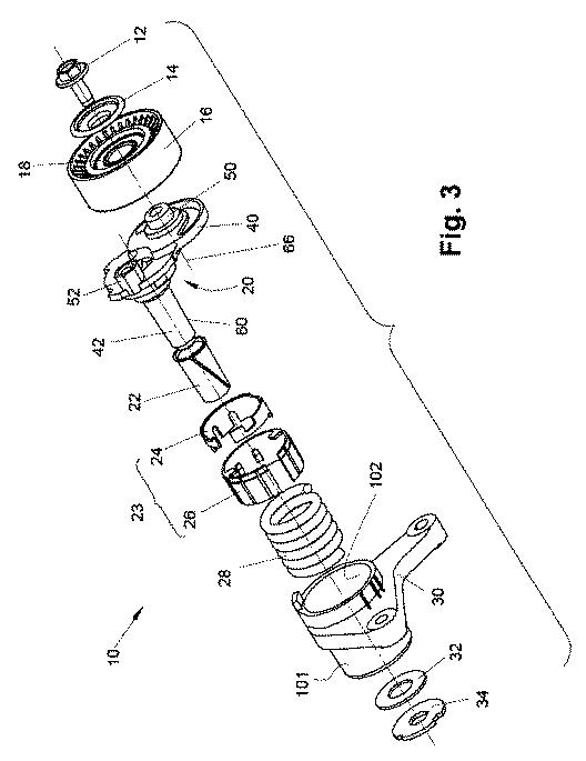 5717637-持続性減衰方式のコンパクトなテンショナ 図000004