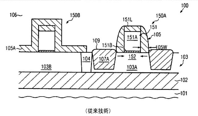 5795260-段階的な形状の構造を有する埋め込み歪誘起材質を伴うトランジスタ 図000004