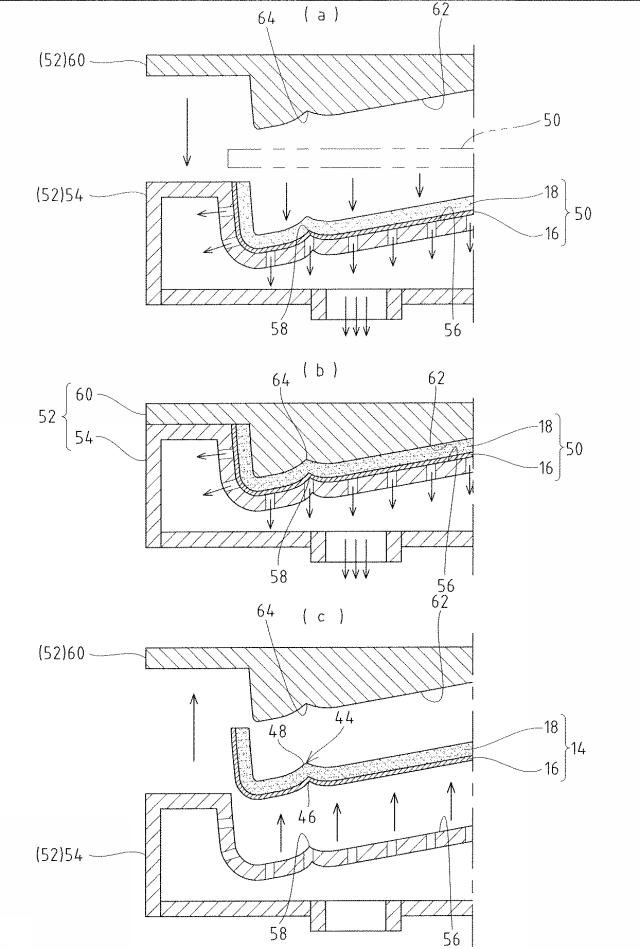 5813415-車両内装部材の製造方法 図000004