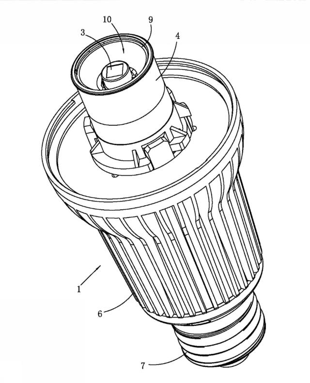 5844893-遮光構造を具備するＬＥＤ電球 図000004