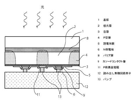 5942068-化合物半導体受光素子アレイ 図000004