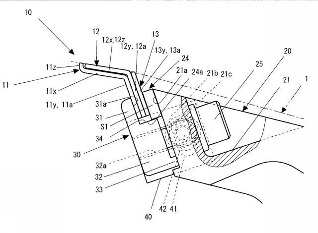 5946313-空気噴射式織機における織布支持装置 図000004