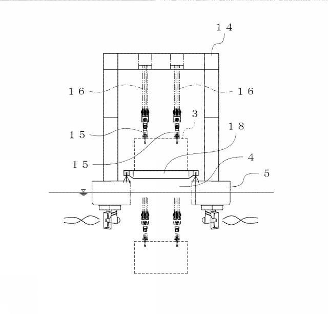 5986859-重量部材設置船及びそれを用いた重量部材設置方法 図000004