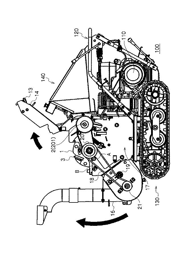 6016543-樹木粉砕機の送りローラー 図000004