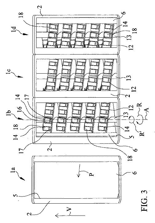 6023352-喫煙製品を収容するパッケージを保つための装置 図000004