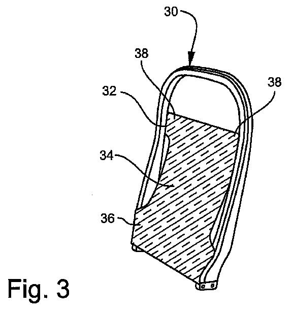 6026634-複合座席フレーム用の一体成形された座席背もたれおよび方法 図000004