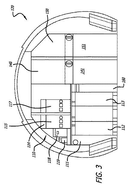 6042571-収容可能な航空機客室乗務員用の座席 図000004