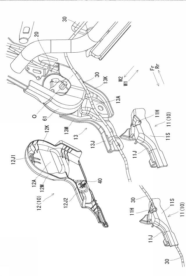 6066062-車両用シートのケーブル類保持構造 図000004