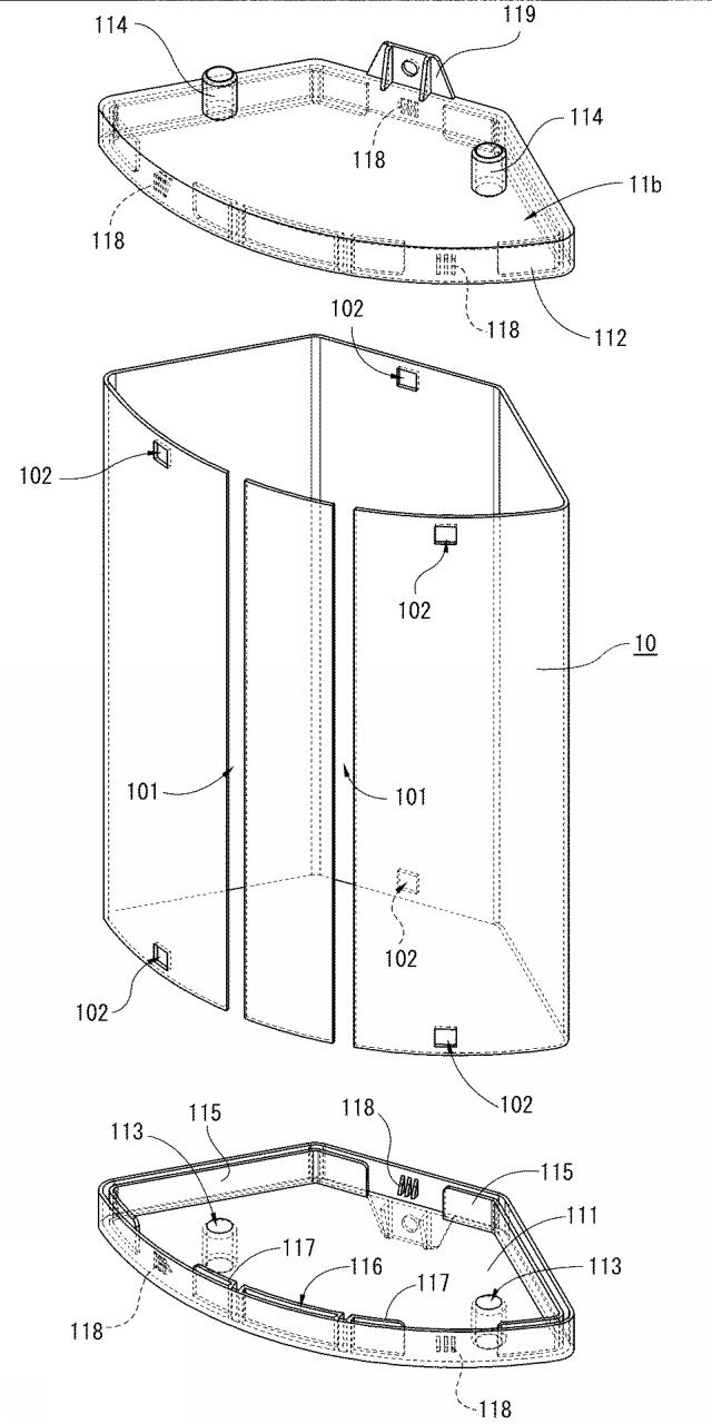 6083073-プランター、プランターの製造方法、プランターを用いた植栽方法、プランター装置、および、プランター装置を用いた植栽方法 図000004