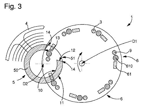 6236164-タイムピース用の非接触シリンダー脱進機構 図000004