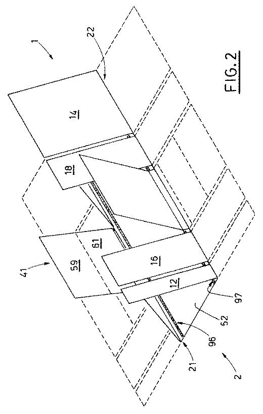 6238143-梱包用のカートンおよび梱包カートンを使用して物品を梱包するための方法 図000004