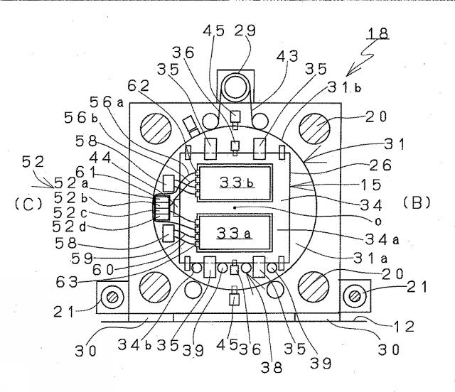 6400058-ロータリ式射出成形機 図000004