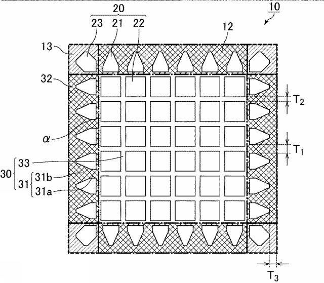 6434752-ハニカム焼成体、ハニカムフィルタ及びハニカム焼成体の製造方法 図000004