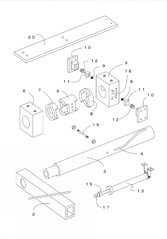 6459102-球体ローラを備えた回動拡幅可能なトレーラ支持装置 図000004