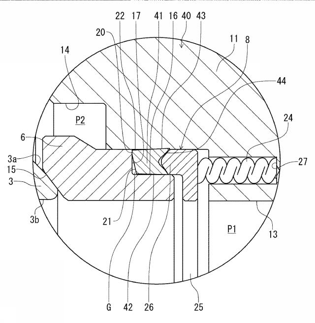 6522746-トラニオン型ボールバルブ並びにバルブのシール構造とバルブ用パッキン 図000004