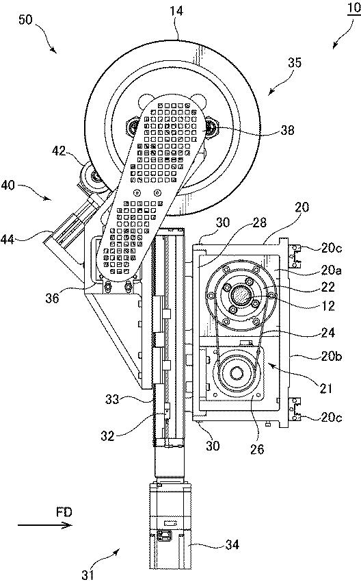 6529398-段ボールシート加工装置、段ボールシートの複合加工装置、及び加工モジュール 図000004