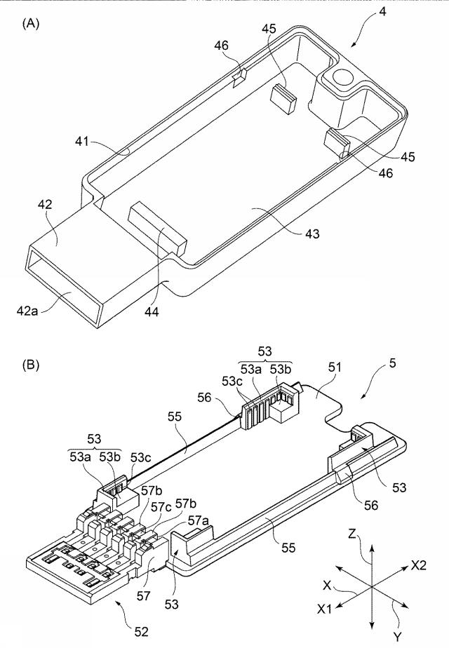 6619281-コンタクト一体型コネクタケース、電気コネクタ及び電気コネクタの組立て方法 図000004