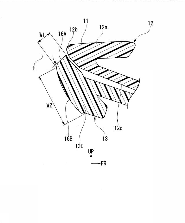 6623499-車両の空調吹出部構造 図000004