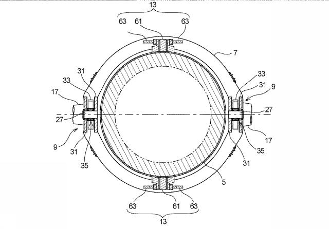 6625890-炉体支持機構および冶金炉 図000004